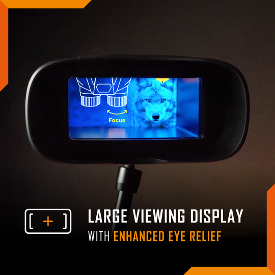 Nightfox Ember features - large viewing display