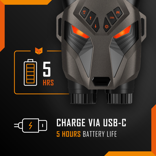 Nightfox Ember feature - battery life
